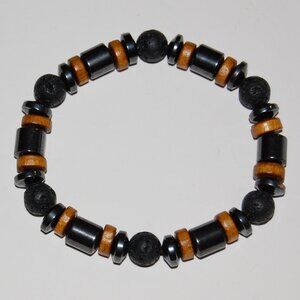 Gemstone Bracelet,Magnetic Bracelet,Gemstone and Magnetic Beads